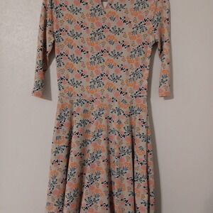 Matilda Jane w/Joanna Gaines Dress -Down On‎ The Farm- Sz.S 2016 Cotton Blend...